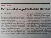 Extremists in Belfast