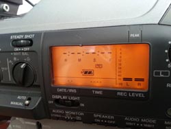 sony cam displeyer