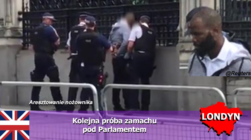 Aresztowanie pod parlamentem